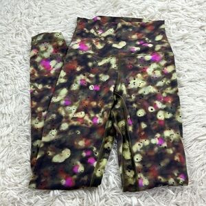 Lululemon Align High-Rise Pant 25" Soft Focus Splatter Green Multi